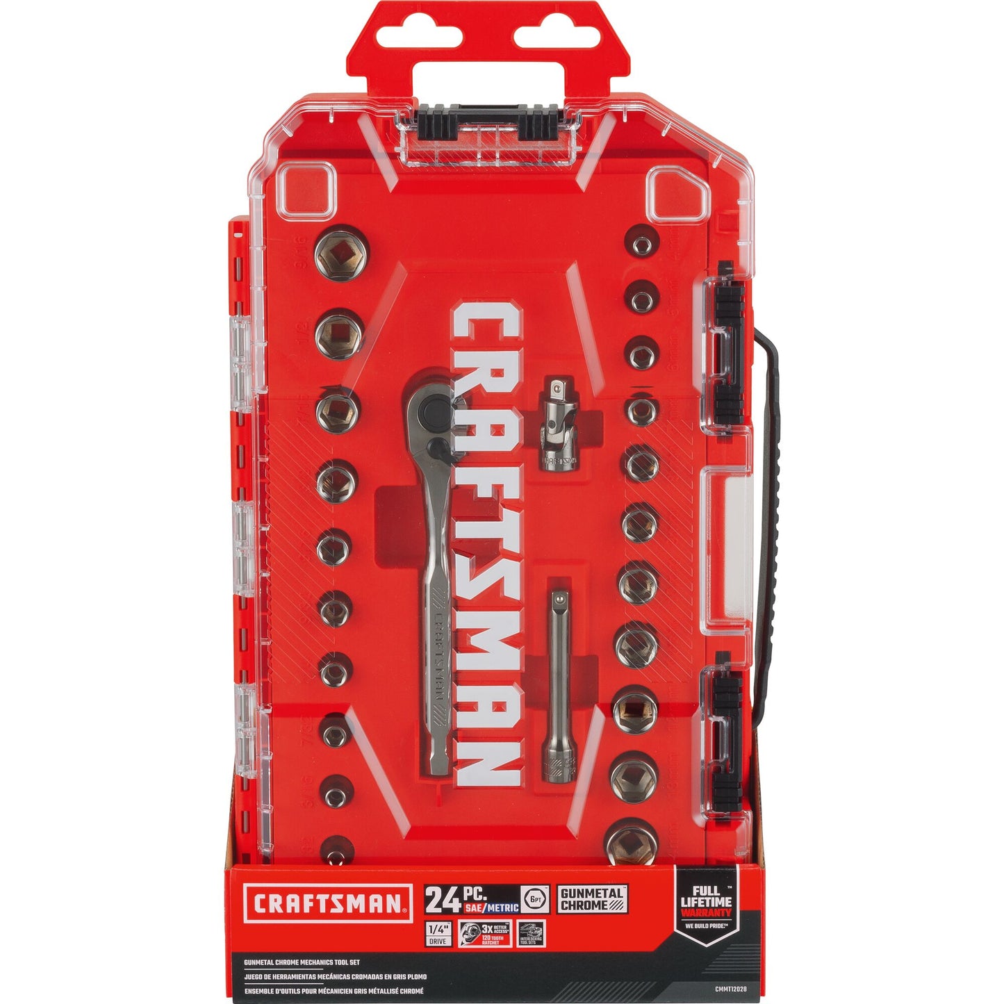 Craftsman Juego de Herramientas Mecánicas 24pc. cromadas CMMT12028