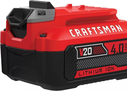 Craftsman 2 pack Baterias y cargador CMCB204-2CK