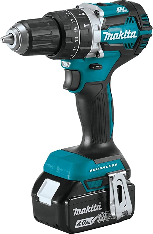 Makita XT269MB 18 V LXT – Set de taladro sin escobillas 2-PC. Combo Kit (4.0AH), XT269M, Kit en combo, Azul