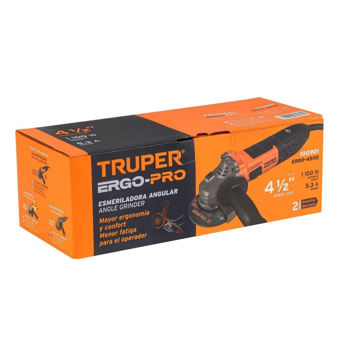 Truper esmeriladora angular ERGO PRO 100901