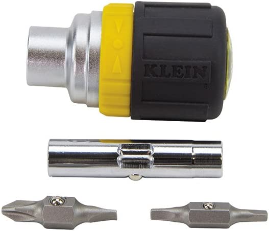 Klein Tools Destornillador de matraca 6 en 1 (32594)