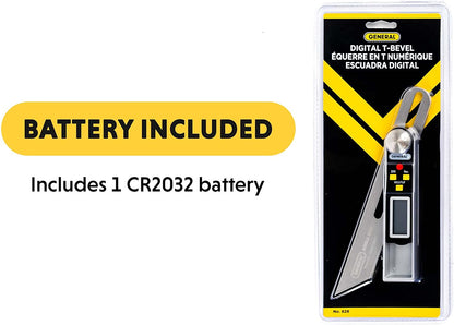 General Tools & Instruments 828 medidor digital deslizante de bisel en T y transportador digital en uno